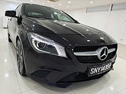 Mercedes Benz CLA180 R18 BI Revcam 2016 Purple